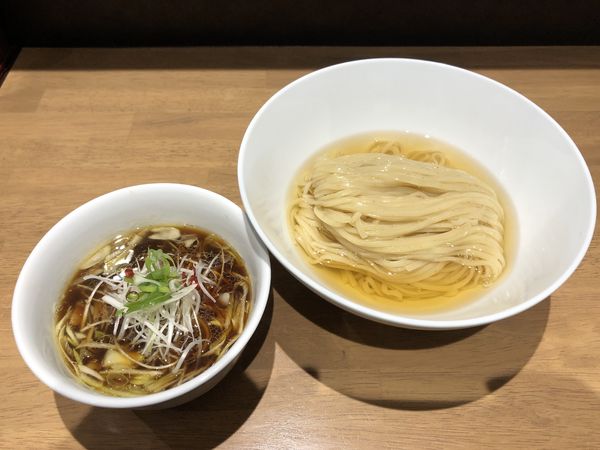 「鰹昆布水つけ麺 1,000円」@らぁ麺や 嶋の写真