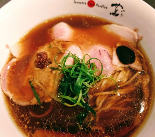 「特製醤油Soba」@Japanese Soba Noodles 蔦の写真