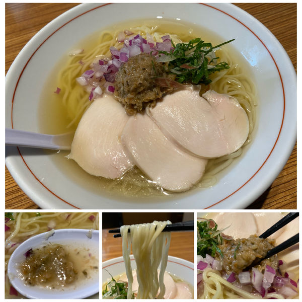 「7月限定）冷シビ梅おろしそば 800円」@niboの写真