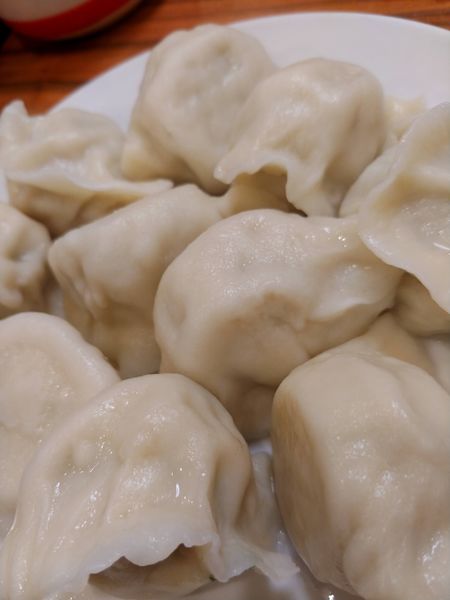 「水ギョーザ＆マーボードウフ」@山東 1号店の写真