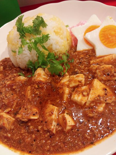 「麻婆カレー・玉子スター＆シビレ+1＆辛さ+1増し」@マイネームイズ りんりんの写真