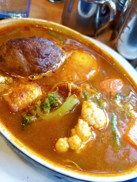 「ハンバーグカリー」@KIKUYA CURRYの写真