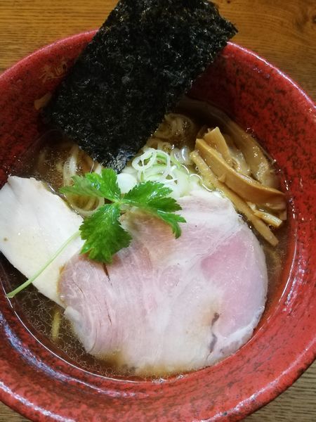 「鹿鶏醤油らーめん」@麺処 三鈷峰の写真
