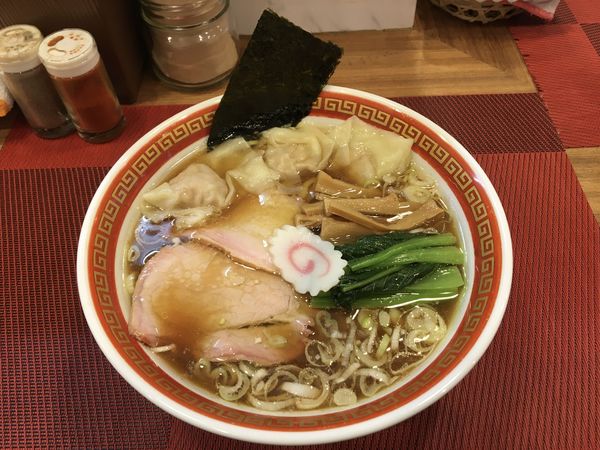 「ワンタン麺」@麺創庵 砂田の写真