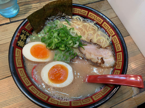 「ホンダラーメン1号「純味」900円」@東京ラーメンショーセレクション 極み麺「拉麺 久留米 本田商店」の写真