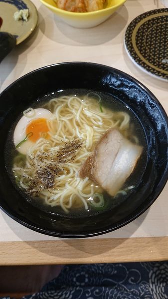 「貝節塩ラーメン」@はま寿司 蒲田東邦医大通り店の写真