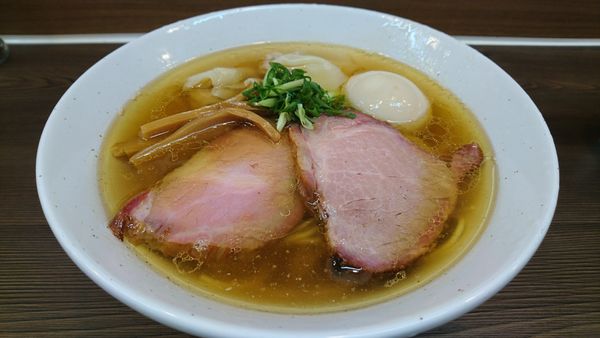 「【昼】特製塩中華そば」@中華そば さわの写真