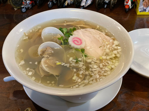 「追いはまぐりラーメン(塩)」@麺酒処 ふくろうの写真