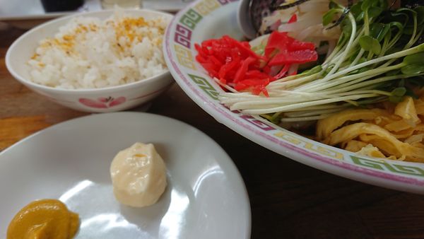 「冷やし中華」@くるまやラーメン 東松山店の写真