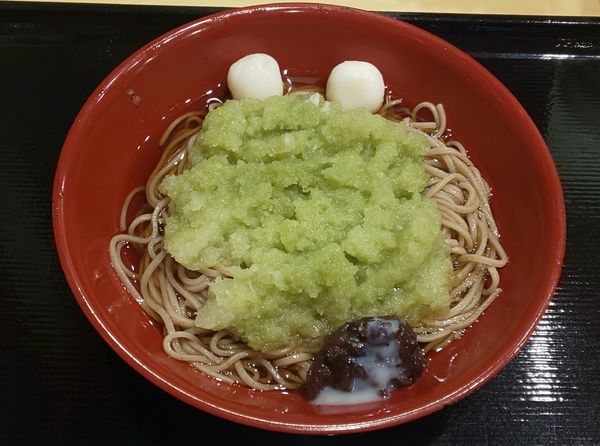 「富士金時そば」@名代 富士そば 三光町店の写真