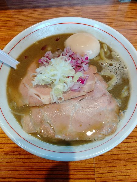 「濃厚ニボそば+味玉」@niboの写真