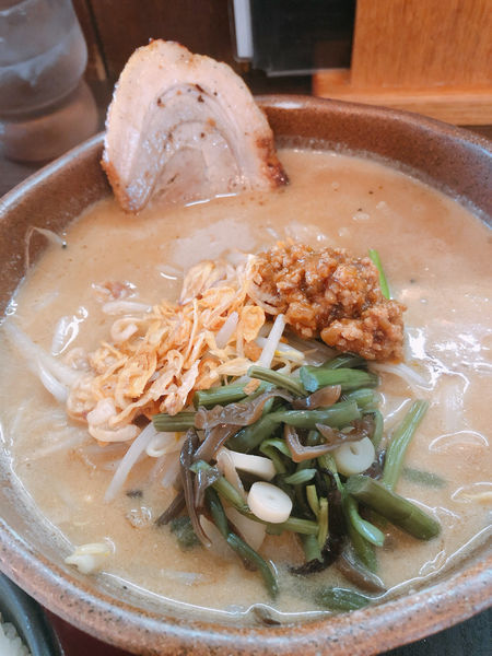 「信州味噌ラーメン＋チャーシュー一枚」@味噌屋 麺四朗の写真
