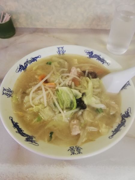 「タンメン 450円」@中華そば 秀宝の写真