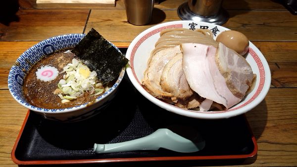 「特製濃厚つけ麺 特盛」@松戸中華そば 富田食堂の写真