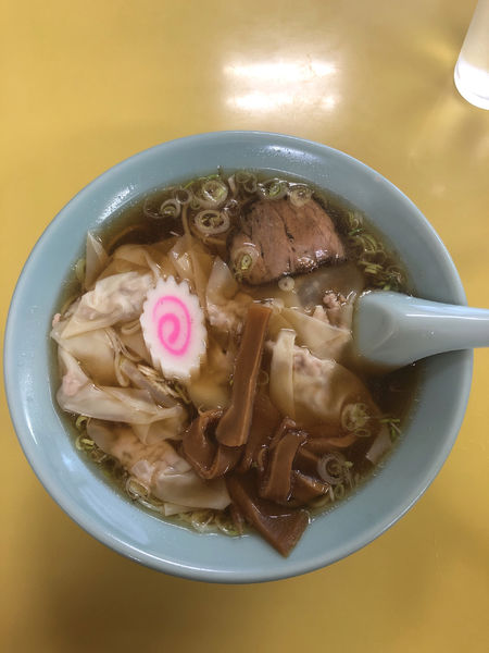 「ワンタンメン　650円」@五十番の写真