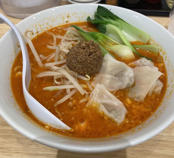 「坦々わんたん麺」@麺屋 坦彩房 本店の写真