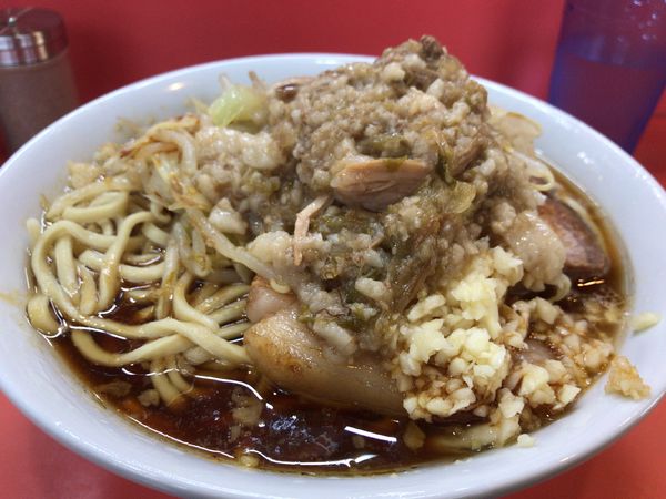 「麺少なめ」@ラーメン二郎 仙川店の写真