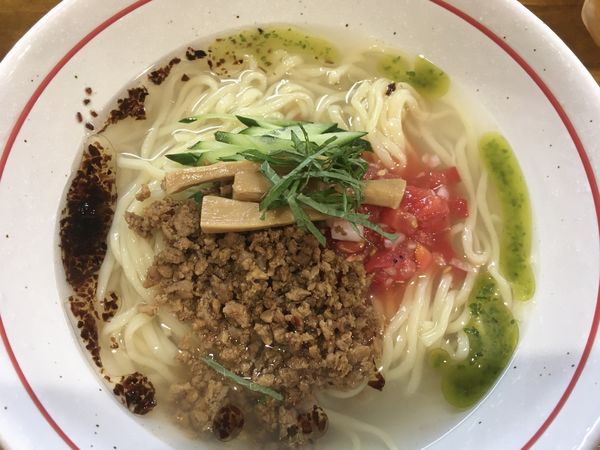 「【期間限定】塩の冷やし麺」@麺屋 ぬまたの写真