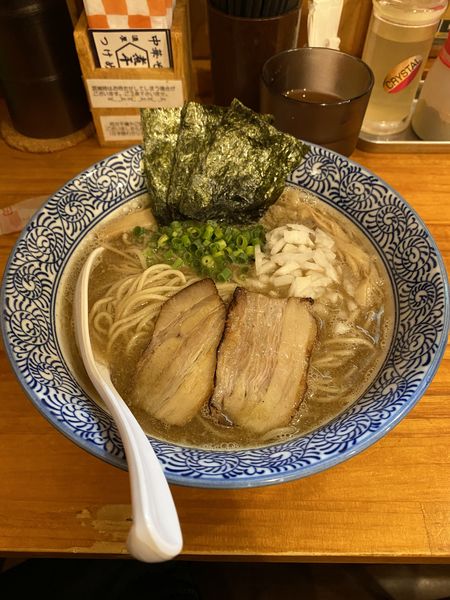 「鬼煮干しそば」@麺屋 徳星の写真