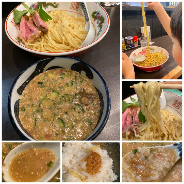 「すったて中華麺 ＊冷やしなめ茸飯付き 950円」@中華麺きなりの写真