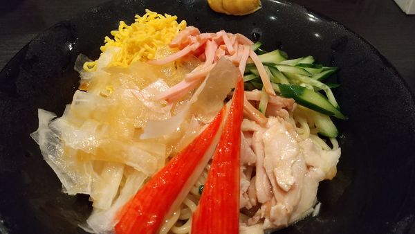 「冷やし中華（限定、800円）」@ラーメン大至の写真