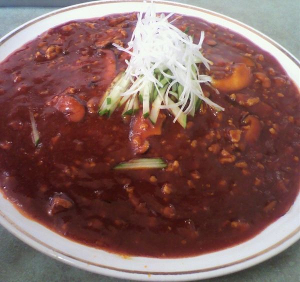 「炒醤麺　１０００円」@南京亭の写真