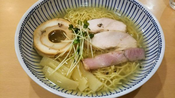 「梅塩そば」@すすり処  奥がわの写真