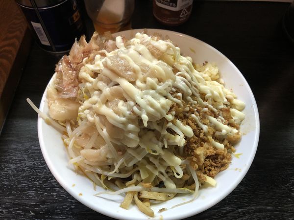 「汁なし蕎麦　カレー+チーズ」@豚星。の写真