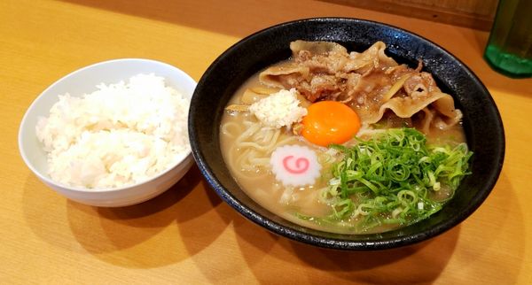 「肉玉そば830円」@肉玉蕎麦 おとど 北松戸総本山の写真