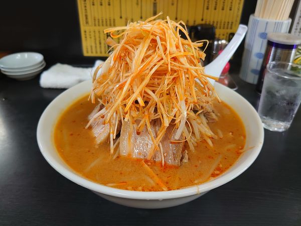 「ネギ味噌チャーシュー麺」@萬馬軒 諏訪店の写真