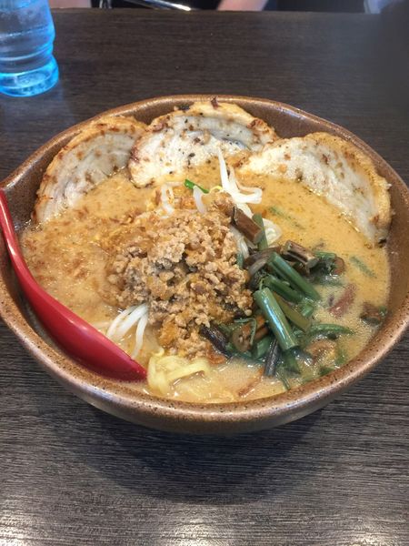 「信州味噌 炙りチャーシュー麺 1090円」@味噌屋庄助の写真