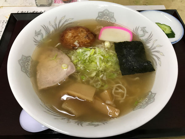 「サバだしラーメン　750円」@食事処 こばやしの写真