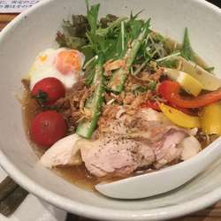 【夏季限定】冷やしレモンラーメン(¥1,000)