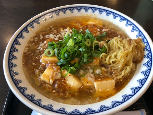 「背脂麻婆らーめん770円」@麺屋 ゆうきの写真
