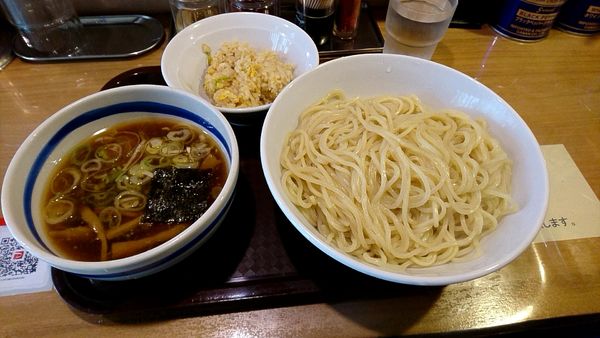 「あつもり半チャーハンセット850円中盛100円」@武蔵小山大勝軒の写真