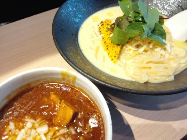 「【限定】ゴールドラッシュカレーつけ麺 ￥950」@寿製麺よしかわ 坂戸店の写真