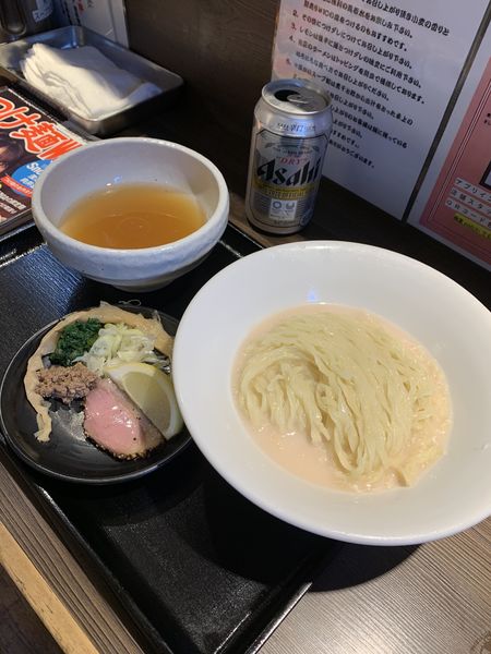 「鴨出汁手揉み塩つけ麺 1000円」@鴨出汁中華蕎麦 麺屋yoshikiの写真