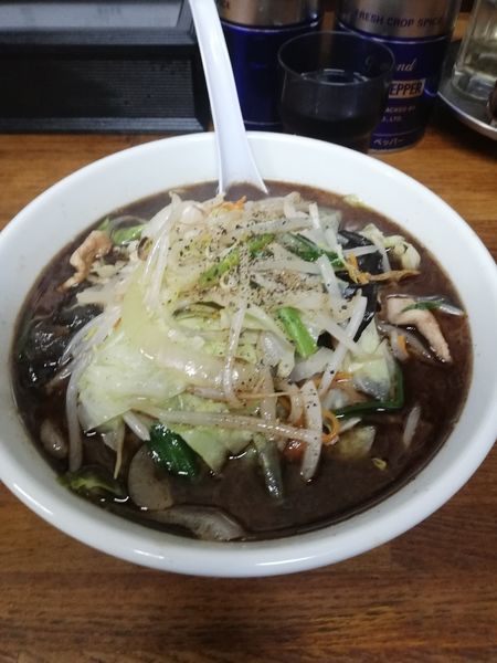 「タンメン 黒」@天狗 北越らーめんの写真