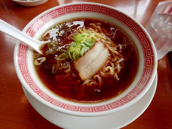 「醤油ラーメン+餃子ランチ」@幸楽苑 取手店の写真