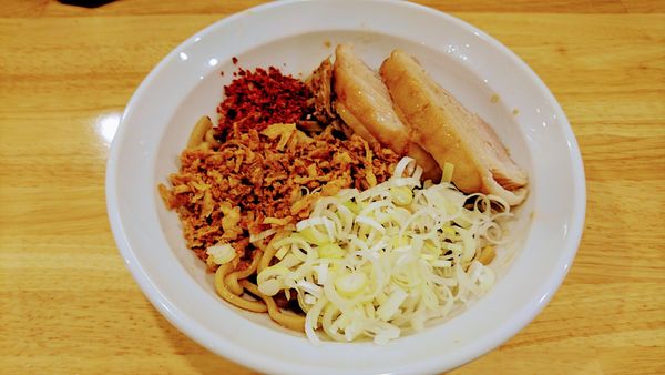 「ミニ 汁無しスッパメン」@マゼの極み THE FATTONの写真