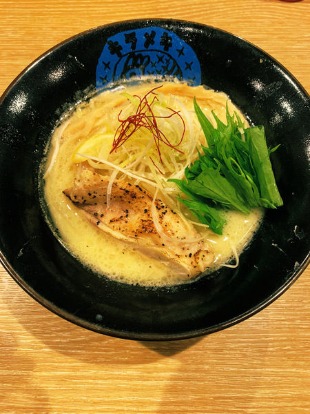 「鶏白湯らーめん」@キラメキノトリ 京都久御山店の写真