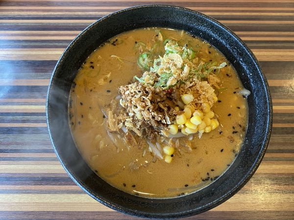 「胡麻味噌ラーメン860+チャーシュー炒飯640＋杏仁豆腐」@Chinese Dining 胡食 ~kokuu~の写真