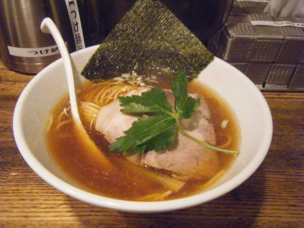 「平子煮干そば」@新橋 纏の写真