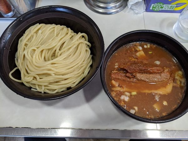 「トロ肉つけ麺」@浦和大勝軒の写真