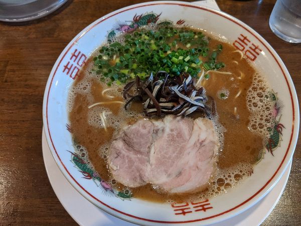 「鰹豚骨ラーメン」@ラーメン池田の写真