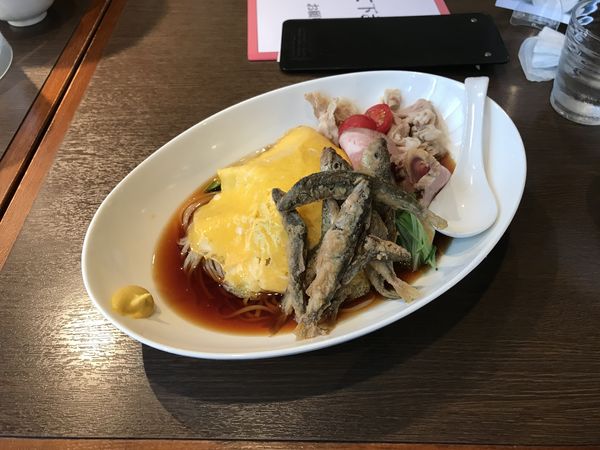 「冷し中華、ハニーローヤル」@麺創 なな家の写真