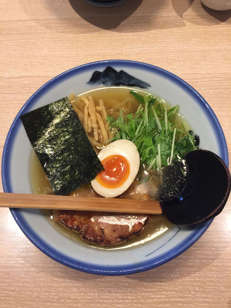 「塩ラーメン まろ味」@AFURI グランベリーパーク店の写真