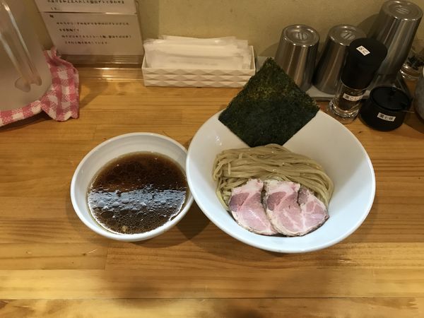 「醤油つけそば」@麺屋 希楽夢の写真