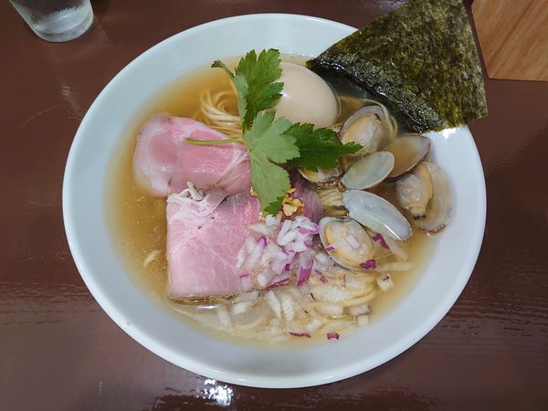 「上中華（海塩）950円」@中華そば うお青の写真