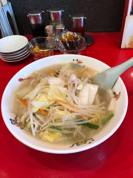 「タンメン　550円」@天龍 仲見世店の写真